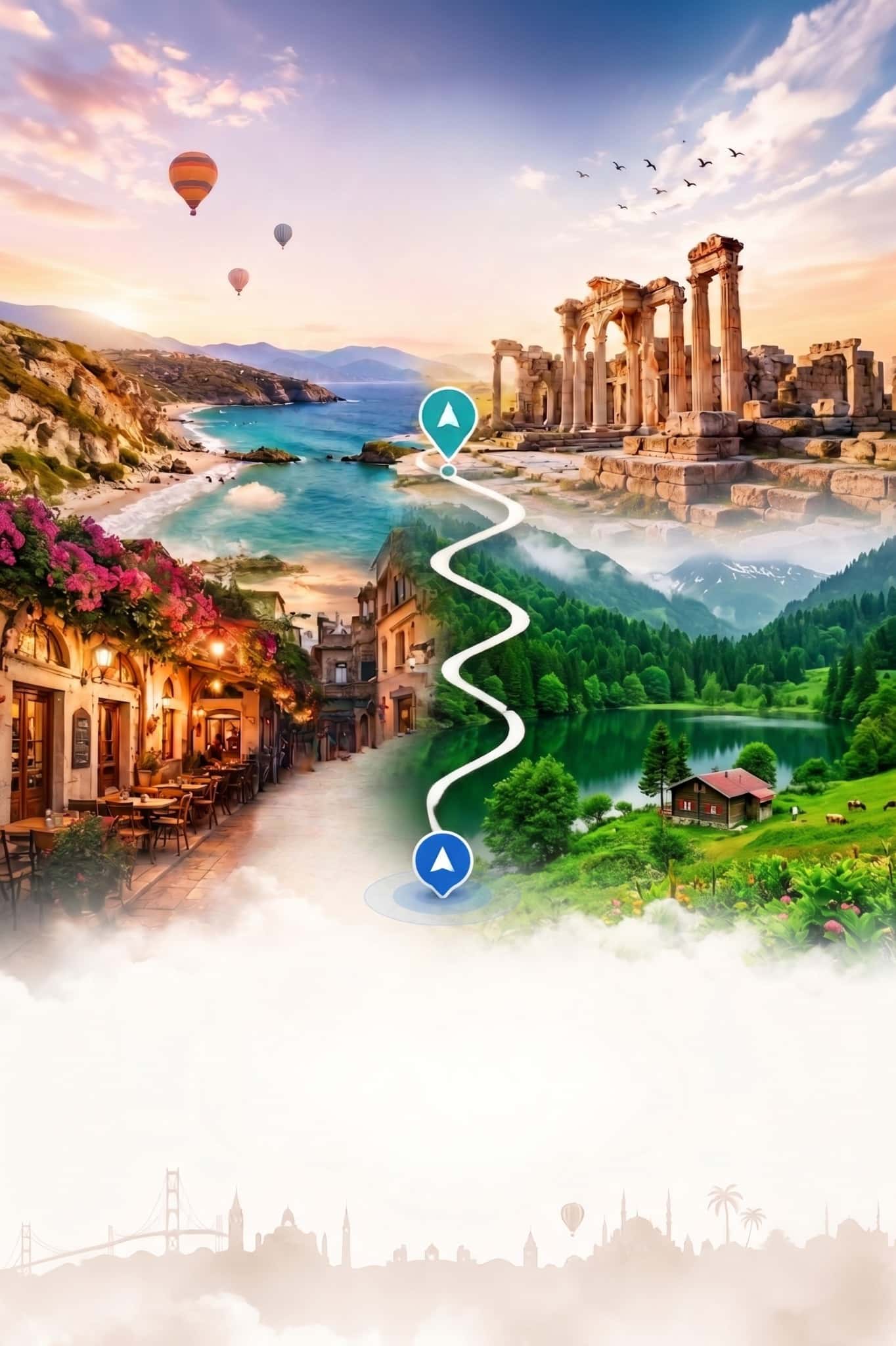 Öne çıkan keşif rotası